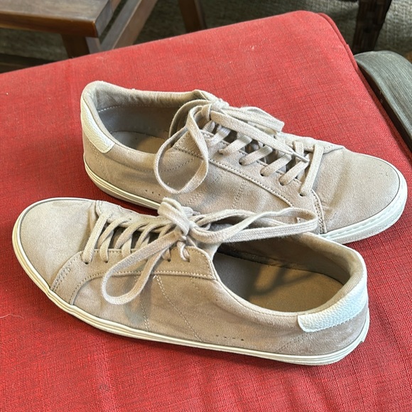 1994 suede sneakers, light beige, woman’s size 8, excellent pre-owned condition. - Picture 2 of 6